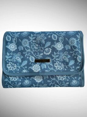 Revive Vintage Floral Hanging Travel Cosmetic Toiletry Organizer Bag Folding